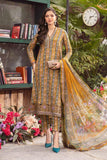 3 Pcs Women's Unstitched Traditional Embroidered Suit For Girls