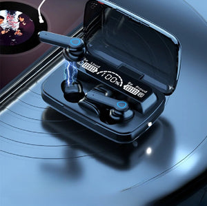 M19 Earbuds TWS Earphone M10 Intelligente Touch Control Wireless Bluetooth-compatible Headphones Waterproof LED Display With Mic