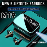 M19 Earbuds TWS Earphone M10 Intelligente Touch Control Wireless Bluetooth-compatible Headphones Waterproof LED Display With Mic
