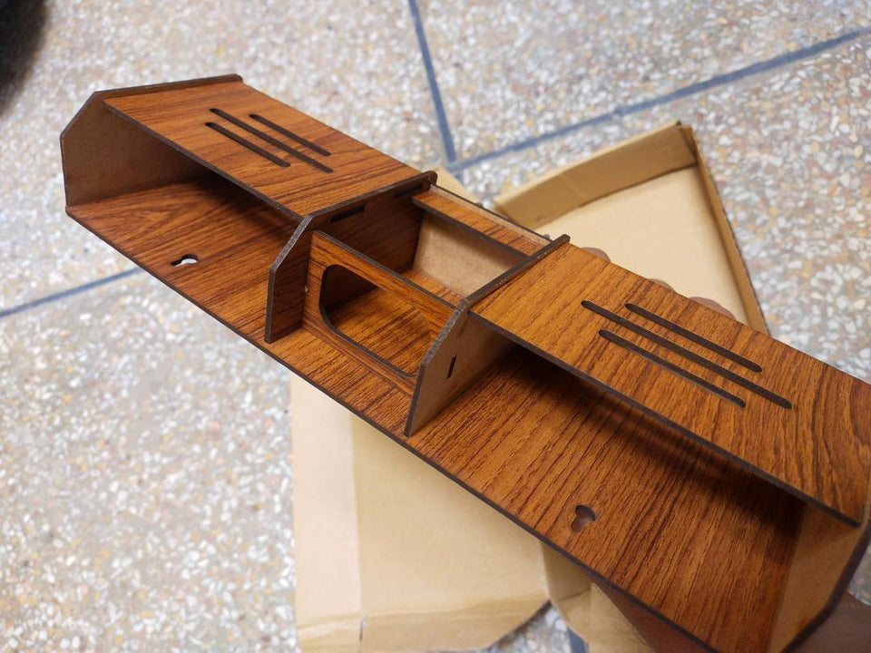 Wooden Wall Hanging Mobile Holder and Key Holder 3D DIY Design