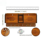 Wooden Wall Hanging Mobile Holder and Key Holder 3D DIY Design